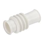 uxcell стиральная машина осушение труба 5.2 cm PVC дренажный шланг волна форма гибкий белый шайба шланг. дренаж для замены 