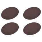 uxcell утюг склейка ткань patch локти колени ремонт patch овальный одежда ремонт изделие прикладного искусства ремонт комплект рюкзак обувь. оборудование орнамент для 4 шт темно-коричневый 