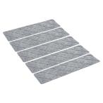 uxcell нескользящий лестница to красный 203 mm x 760 mm slip выдерживающий . салон Runner ковровое покрытие коврик закрытый из дерева лестница для серый 15 шт 