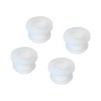 uxcell зажим Raver резиновая втулка штекер 15 mm наружный диаметр 8 mm внутренний диаметр наклейка anti scratch прозрачный электрический box кабель труба для 4 шт 