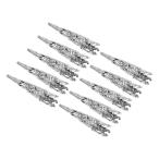 PATIKIL 41mm букетик оборудование орнамент держатель свадьба party DIY craft для 15 шт брошь булавка ваза карман бутоньерка держатель серебряный 