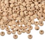 uxcell 300 шт 8mm натуральное дерево проставка бисер 3mm. большой дыра. нет круг . из дерева бисер DIY craft драгоценнный камень конструкция. браслет для 