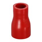 X AUTOHAUX силиконовый шланг силикон труба радиатор шланг 1 шт внутренний диаметр 25-38mm длина 76mm 0 раз красный аксессуары кондиционер n