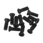 uxcell 10 шт. комплект звездообразный винт M2.5x7mm 12.9 класс раунд Flat Head T8 звездообразный ключ имеется винт Driver машина bai