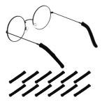 PATIKIL очки end chip 3 пара очки anti slip earsock s камера рукав нейлон замена Temple чёрный 