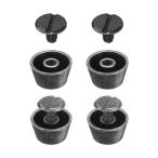 uxcell 4セットフラット�