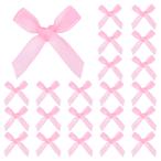 M METERXITY 100 упаковка Mini craft лента bow 1x1.6" в клетку ткань атлас лента bow btik craft DIY/ уход 