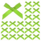 M METERXITY 100 упаковка Mini craft лента bow 1x1.6" в клетку ткань атлас лента bow btik craft DIY/ сладости 