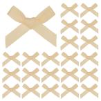 M METERXITY 100 упаковка Mini craft лента bow 1x1.6" в клетку ткань атлас лента bow btik craft DIY/ уход 