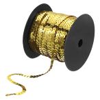 uxcell 6mm 98Yds Flat si- талон s полоса украшен блестками pe let -тактный кольцо spool roll бахрома шитье DIY Project для li