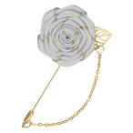 M METERXITY rose брошь булавка Cross rose цветок золотой цвет leaf брошь rose цветок laperu булавка мужской свадьба аксессуары Hsu 