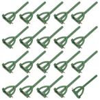 M METERXITY 20 штук входит бутоньерка для безопасность булавка пластиковый треугольник букетик булавка свадьба / цветок . брошь / party для цветок булавка T знак type безопасность 