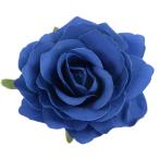 M METERXITY rose волосы зажим,4.33". цветок шпилька ткань цветок брошь, party / женский аксессуары для волос, волосы цветок head 
