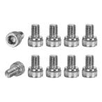 M METERXITY 10 шт упаковка. гнездо head колпак болт M6x8mm 1mm pitch кнопка head гнездо болт 304 нержавеющая сталь hex 