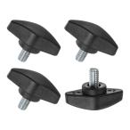 M METERXITY 4 упаковка. Sam винт M6x10mm. T wing ручка деревообработка / механизм / оборудование для пластик T руль Clan булавка g ручка затянуть установка для потертость 