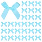 M METERXITY 50 упаковка Mini craft лента bow 1.6x1.6 дюймовый проверка ткань атлас лента bow btik craft DIY/ уход сумка / волосы 