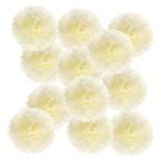 PATIKIL 12 шт бумага pompon10cm соты мяч бумага цветок party бумага pompon день рождения церемония окончания свадьба украшение установка бежевый 