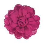 M METERXITY женский rose цветок брошь . булавка tei чай атлас ткань большой черепаха задний волосы цветок зажим свадьба / party / одежда /