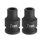 uxcell 2個のディープインパクトソケ�