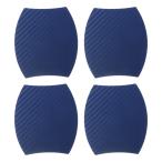 ショッピングステッカー Partuto 4個90x100mmユニバーサル3Dカードアカッププロテクターステッカー - カーオートドアハンドル保護フィルムアンチスクラッチ -