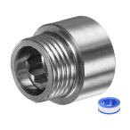 M METERXITY душевой распылитель удлинение arm нержавеющая сталь сталь G1/2 женский из мужской удлинение труба фитинг адаптор душ / вентиль для PTFEs красный 