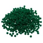PATIKILpompon мяч 1cm 500 шт маленький шар bon тонн нежный craft шерсть лампочка .... украшение для волос DIY ручная работа оборудование орнамент рукоделие материал стакан зеленый 