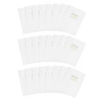 PATIKIL 24個のL型プラスチックフォル�