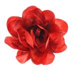 M METERXITY 1 упаковка большой женский брошь laperu булавка laperu булавка te Inte .- атлас ткань большой черепаха задний цветок волосы зажим Dan sa- булавка a