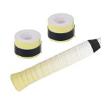 CAPASTEC лента для рукояток теннис бадминтон 2 шт. комплект лента для рукояток .. ощущение хороший удочка желтый ( градация )/ склейка лента : чёрный 