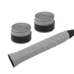 CAPASTEC лента для рукояток теннис бадминтон 2 шт. комплект лента для рукояток .. ощущение хороший удочка велосипед серый / склейка лента : чёрный 