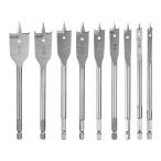 uxcell 9個 スペードドリルビットパド