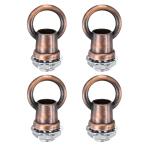 M METERXITY 4 упаковка. осветительное оборудование крюк кольцо гайка 5kg. максимальный нагрузка 13 mm ID M10s красный крюк кольцо подвесной светильник / фонарь 