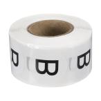 PATIKIL レターB在庫ラベル 500個1イン�