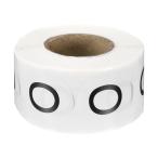 PATIKIL レターO在庫ラベル 500個1イン�