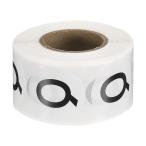 PATIKIL レターQ在庫ラベル 500個1イン�