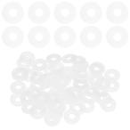 M METERXITY 60 штук входит M6 нейлон плоская шайба 6mm внутренний диаметр 16mm наружный диаметр 1.5mm толщина раунд пластик самолет шайба f