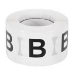 PATIKIL レターB在庫ラベル500個1.5イン