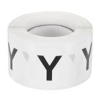 PATIKIL レターY在庫ラベル500個1.5イン