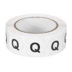 PATIKIL レターQ在庫ラベル500個 0.75イ�