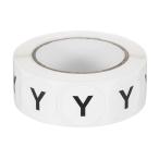 PATIKIL レターY在庫ラベル500個0.75イ�