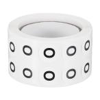 PATIKIL レターO在庫ラベル1000個0.5イ�