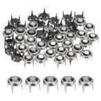 M METERXITY 80 упаковка. стразы заклепки 5x6 mm медный раунд заклепка кристалл Claw бисер punk spa.k заклепки одежда / обувь / сумка /DI