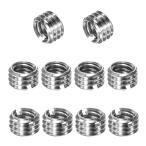 M METERXITY 10 упаковка. s красный адаптор рукав . маленький гайка,M8x1.25 женский из M6x1 женский к 5mm Hs красный ремонт вставка stain 