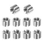 M METERXITY 10 упаковка. s красный адаптор рукав . маленький гайка,M6x1 женский из M4x0.7 женский к 5mm Hs красный ремонт вставка stain re