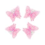 GLIDESMOOTH зажим акрил зажим фиксация пряжка симпатичный бумага моно документ регулировка канцелярские товары офисная работа сопутствующие товары поверхность защитная плёнка повторный использование возможность 4 штук 