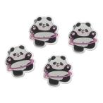 GLIDESMOOTH зажим акрил зажим фиксация пряжка симпатичный бумага моно документ регулировка канцелярские товары офисная работа сопутствующие товары поверхность защитная плёнка повторный использование возможность 4 штук 