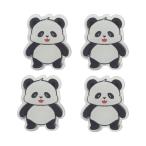 GLIDESMOOTH зажим акрил зажим фиксация пряжка симпатичный бумага моно документ регулировка канцелярские товары офисная работа сопутствующие товары поверхность защитная плёнка повторный использование возможность 4 штук 