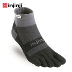 injinji(インジンジ) ラン ミッドウェイト ミニクルー ランニング 5本指ソックス トレイルランニング