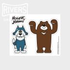 Yahoo! Yahoo!ショッピング(ヤフー ショッピング)RIVERS リバーズ ハウディジョニー HWJ ステッカー アソート1 かわいい おしゃれ かっこいい スマホ 車 アウトドア