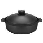 ショッピングキャンプ スノーピーク 野宴鍋30 ブラック CS-250-BK 土鍋風 アルミ鋳造